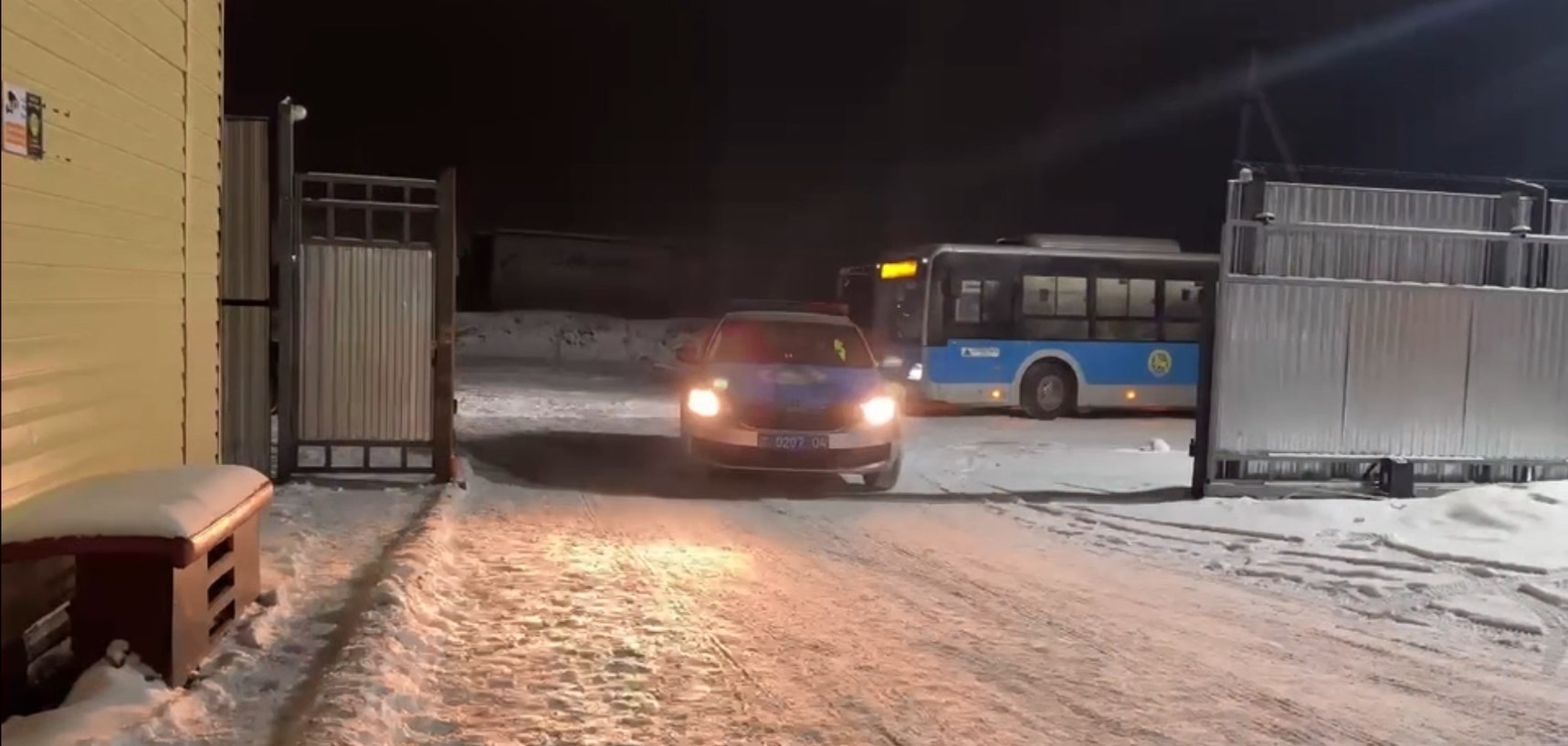 Пьяного водителя пассажирского автобуса задержали в Актобе